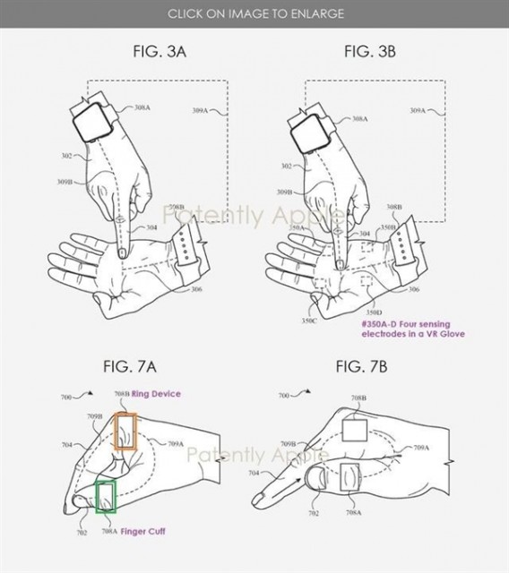 VR头显绝配？苹果智能戒指专利曝光：基于手势在VR场景中交互