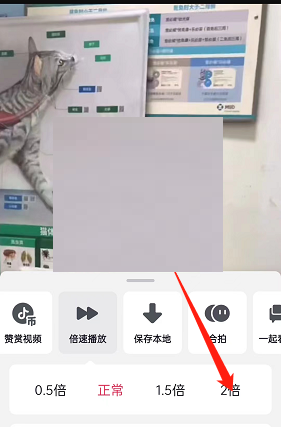 抖音怎么二倍速看视频