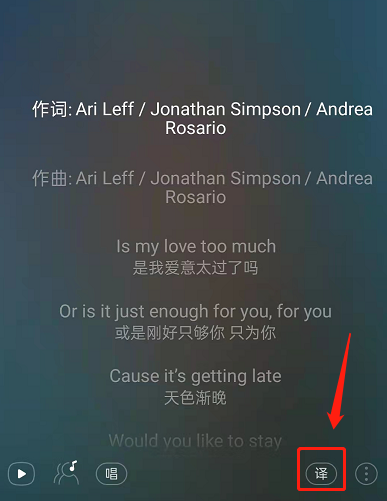 网易云音乐歌词翻译怎么关闭