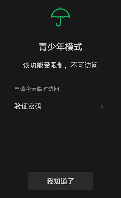 微信青少年模式监护人有什么用？微信青少年模式监护人作用详解截图