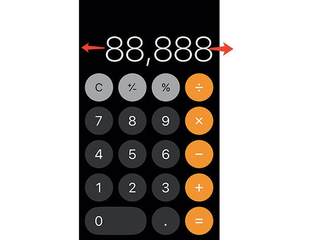iPhone X里计算器的隐藏功能