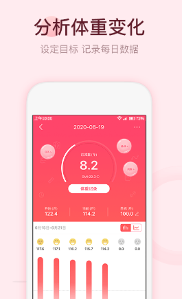 减肥小秘书app怎么记录体重