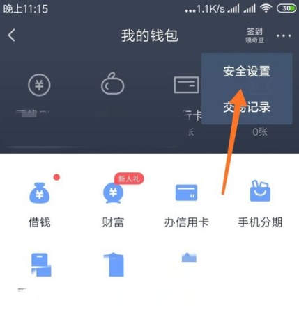 爱奇艺怎么设置指纹支付