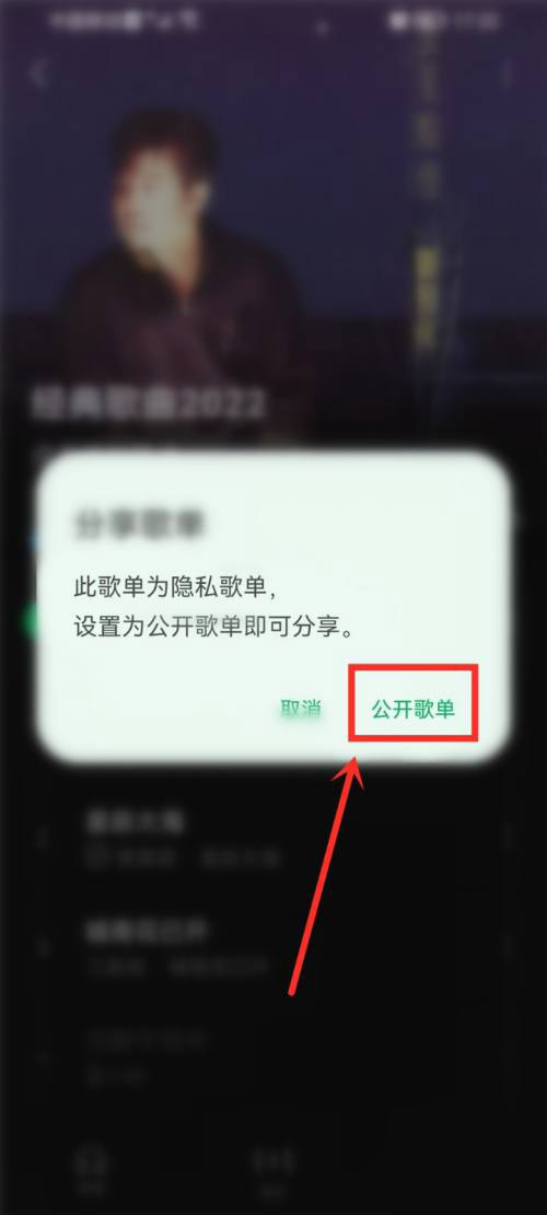 汽水音乐如何公开自己的歌单 公开歌单操作方法一览 5