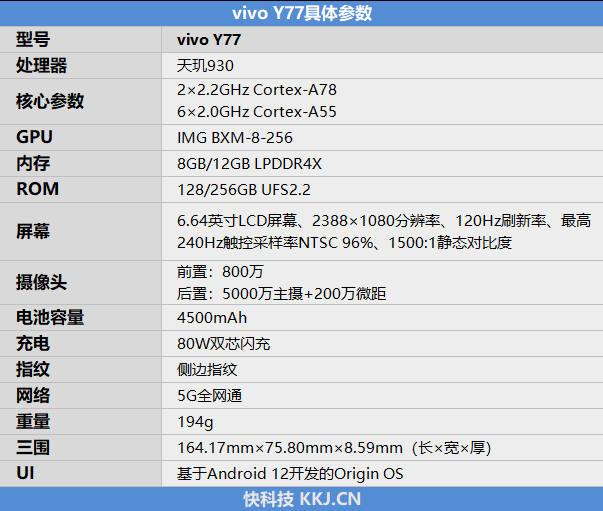 80W最强充电千元机！vivo Y77评测：首发天玑930温度感人