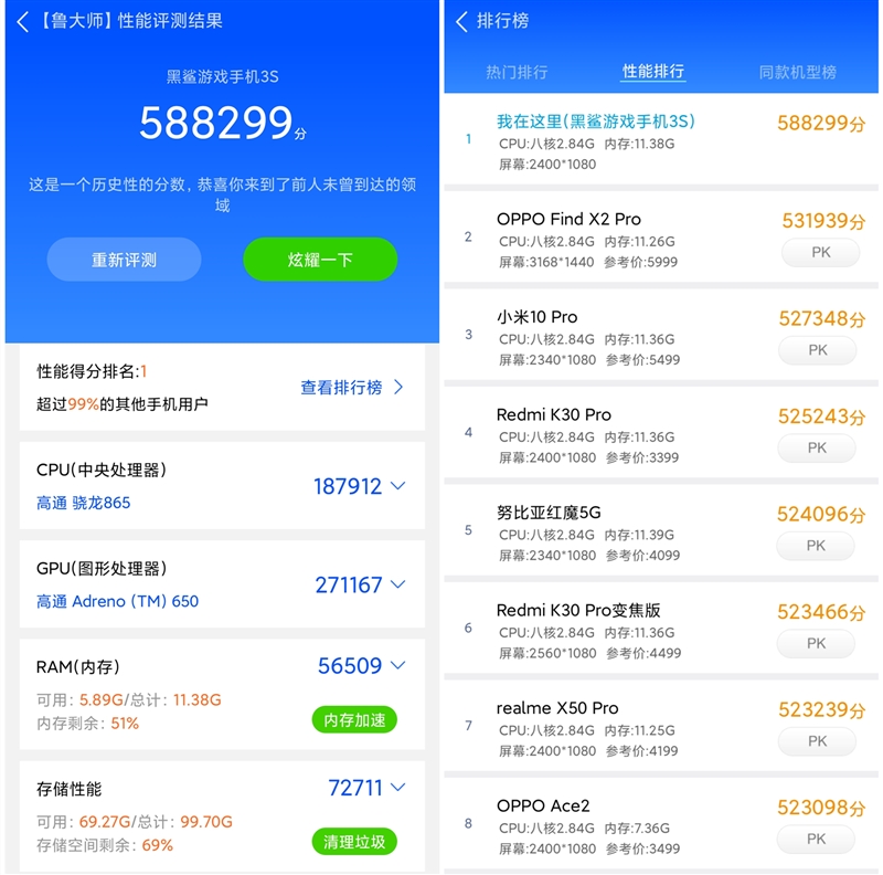 腾讯黑鲨游戏手机3S评测：电竞“MIUI12”加持！ 120Hz高刷没遗憾了