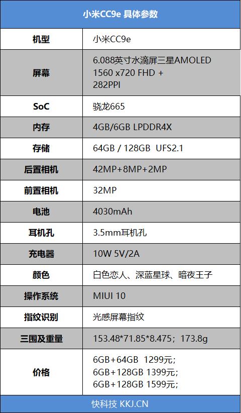 无限逼近千元完美机 小米CC9e全面评测