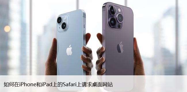 如何在iPhone和iPad上的Safari上请求桌面网站