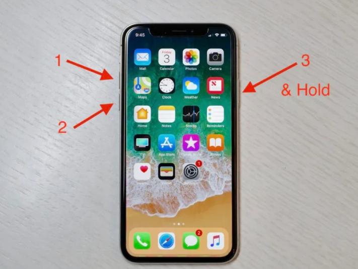 如何强制重启iPhone X（苹果X死机硬重置方法）