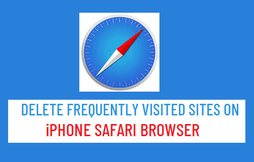 在 iPhone Safari 浏览器上删除经常访问的站点