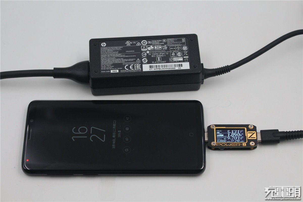 三星Galaxy S9 USB PD快充兼容性测试-果粉迷