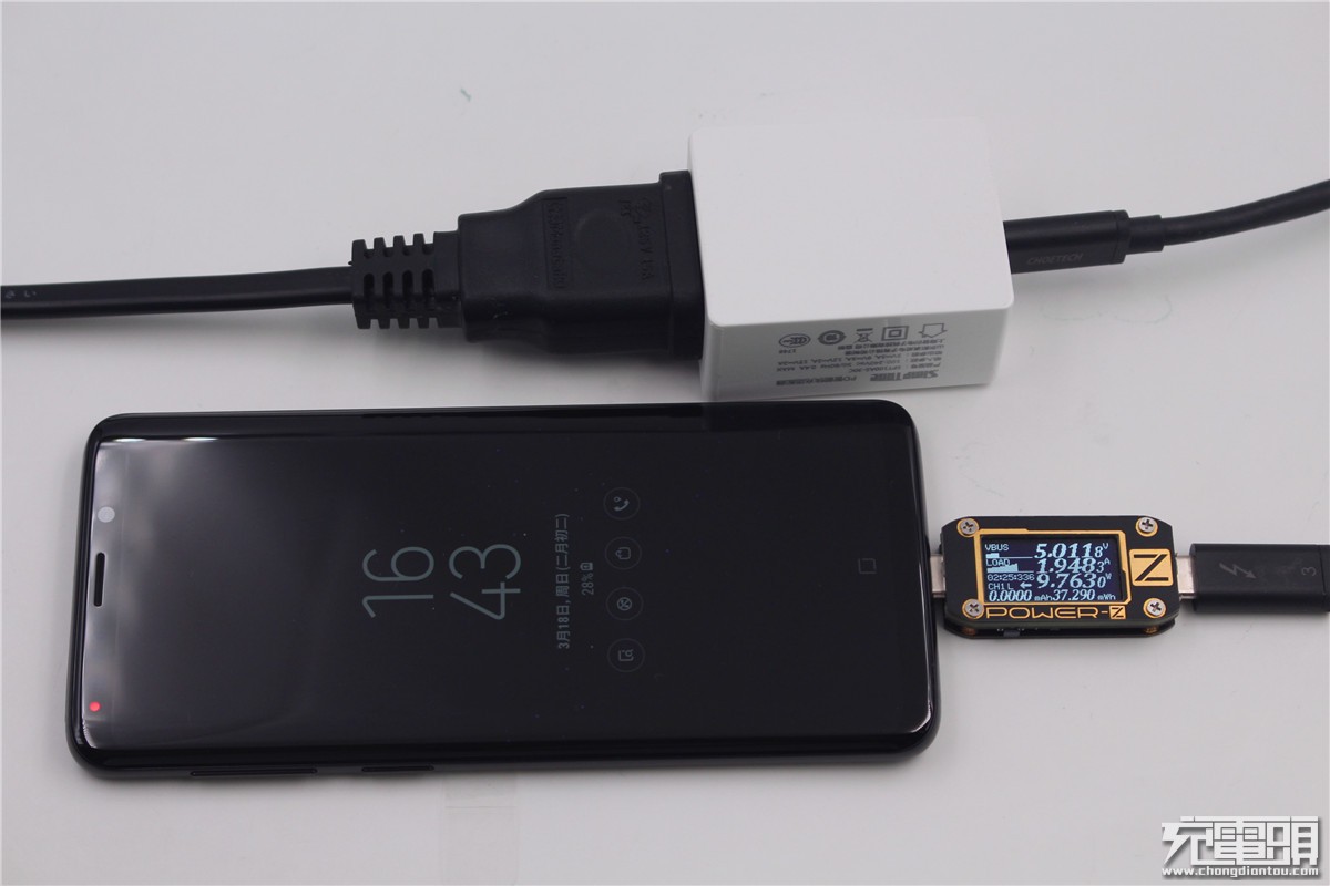 三星Galaxy S9 USB PD快充兼容性测试-果粉迷