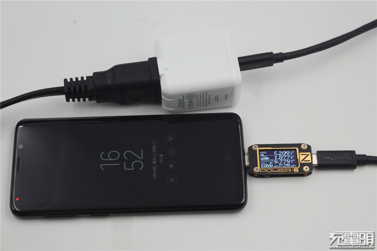 三星Galaxy S9 USB PD快充兼容性测试-果粉迷