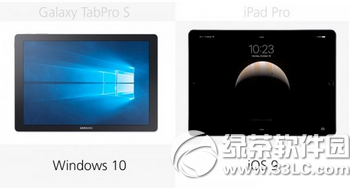 三星galaxy tabpro s和苹果ipad pro对比