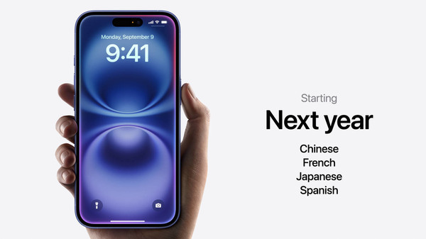 Apple Intelligence中文版明年推出