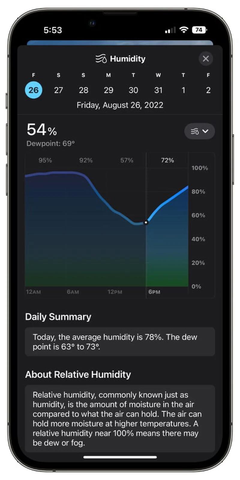 苹果 iOS 16 天气应用有哪些新变化？