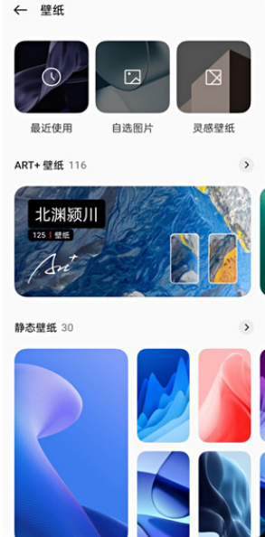 真我10pro+怎么更换桌面壁纸