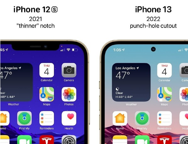 没有刘海的iPhone 13/14长什么样？