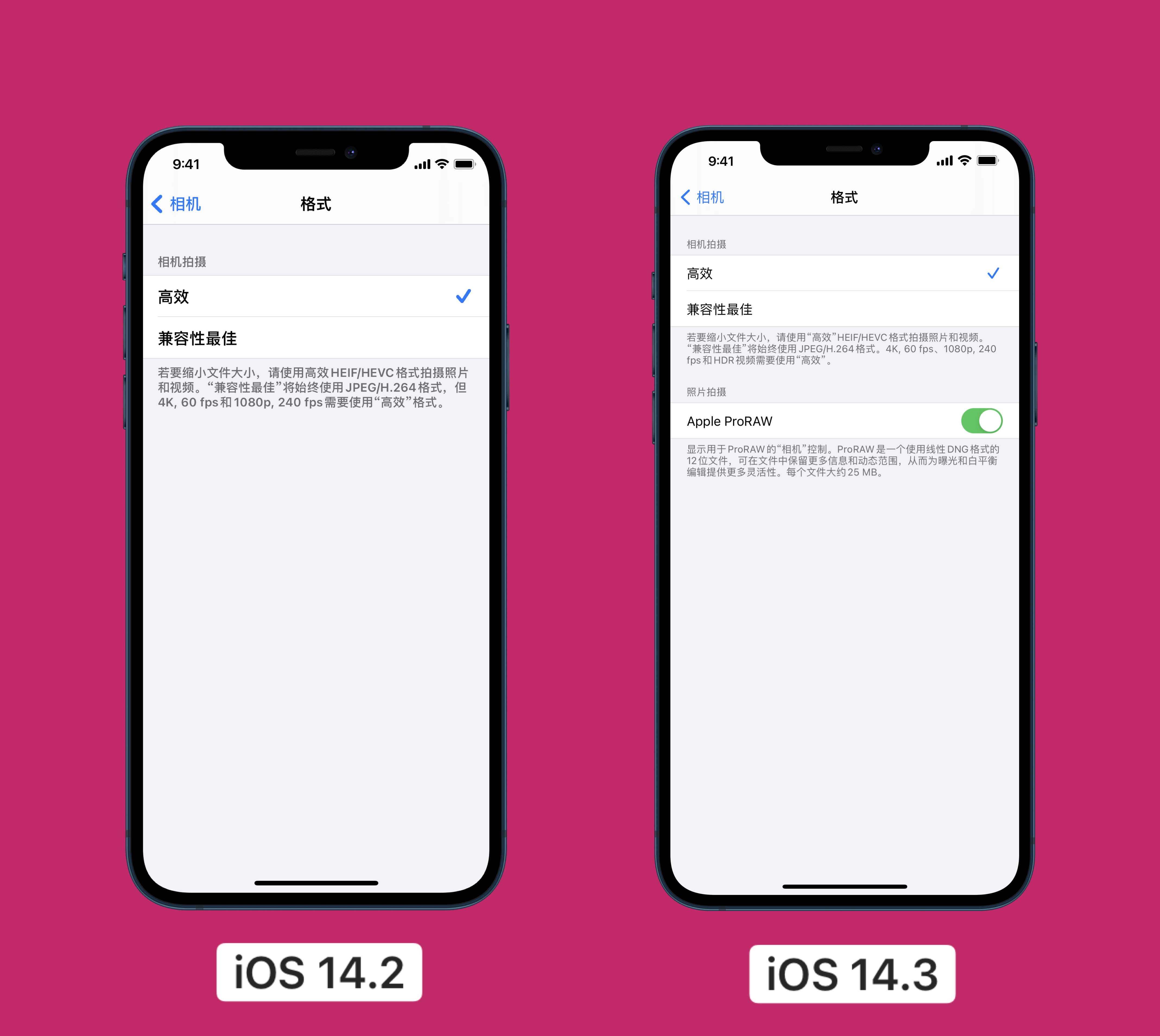 如何在运行 iOS 14.3正式版的iPhone 12上拍摄 ProRAW 格式照片？