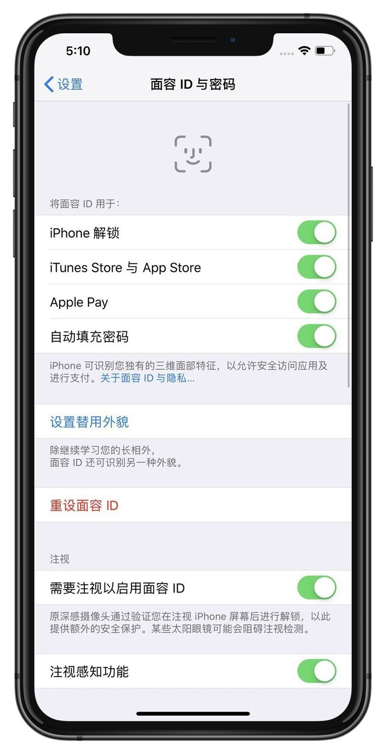 iPhone 可以同时添加两个不同的面容 ID 吗？