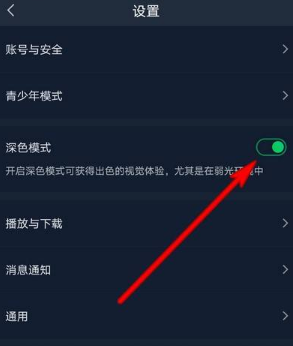 爱奇艺视频在哪里关闭深色模式 设置深色模式方法介绍 3