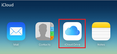 打开 iCloud 云盘