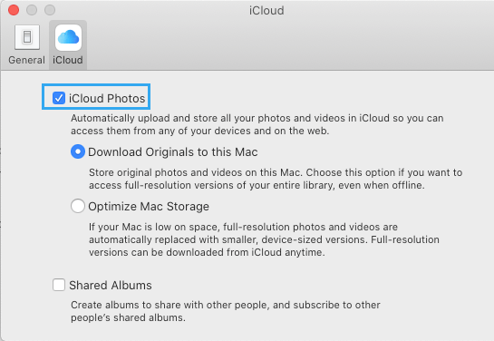 在 Mac 上启用 iCloud 照片