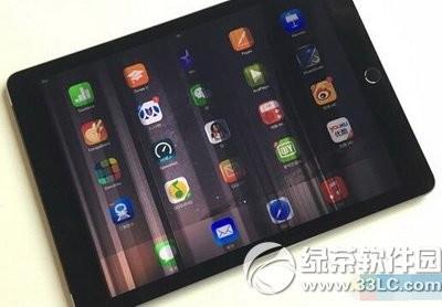 苹果ipad air2屏幕出现闪屏竖线怎么办