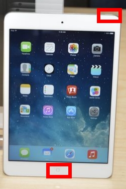 ipad mini3怎么截屏?