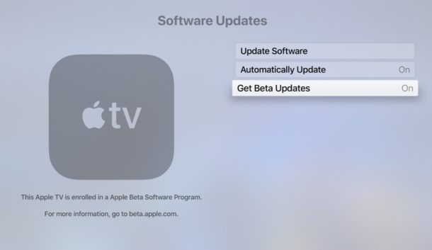 如何在Apple TV上安装tvOS 16 Public Beta