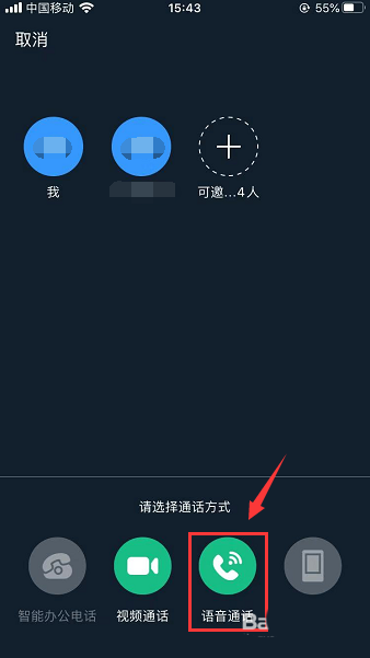 钉钉怎么打语音电话? 钉钉语音通话的教程截图