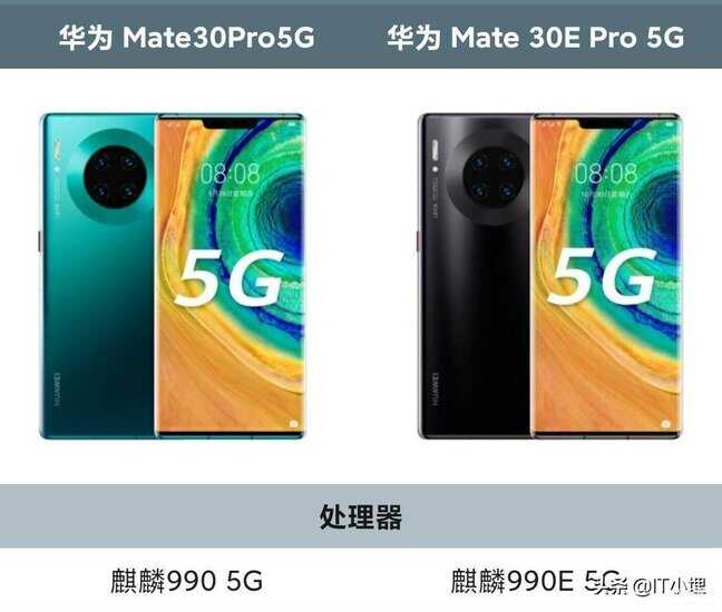 mate30pro和mate30e pro区别评测