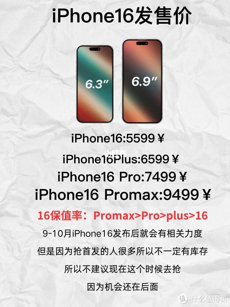 九月别冲！iPhone16等两个月立省1000